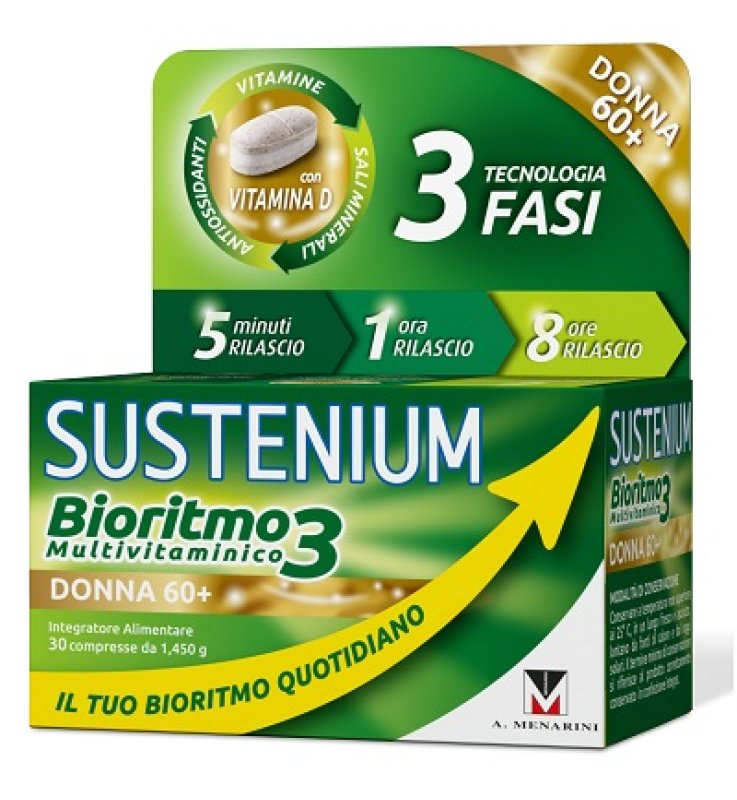 SUSTENIUM BIORITMO3 DONNA 60+ 30 COMPRESSE