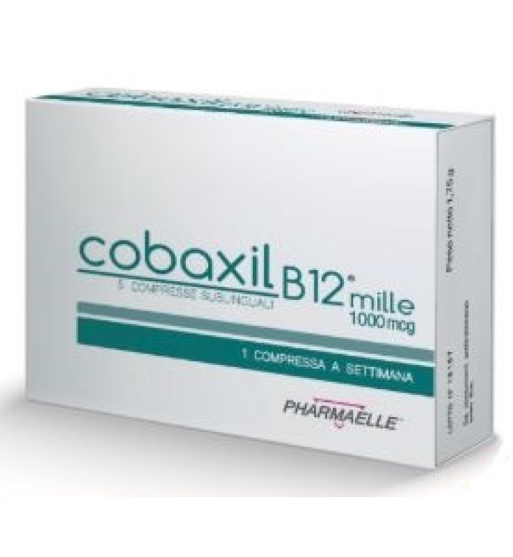 COBAXIL B12 1000 MCG 5 COMPRESSE SUBLINGUALI