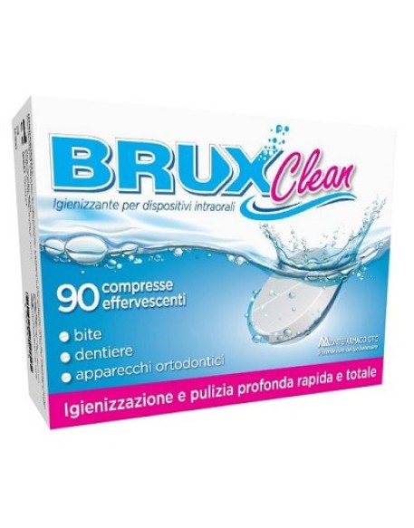 BRUX CLEAN 90 COMPRESSE EFFERVESCENTI