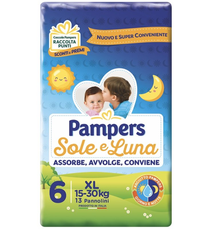 PAMPERS SOLE&LUNA XL 13PZ 0077 <