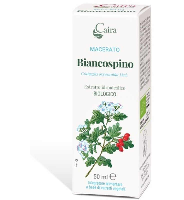 CAIRA BIANCOSPINO MACERATO IDROALCOLICO BIO GOCCE 50 ML CAIRA BIANCOSPINO MACERATO IDROALCOLICO BIO GOCCE 50 ML