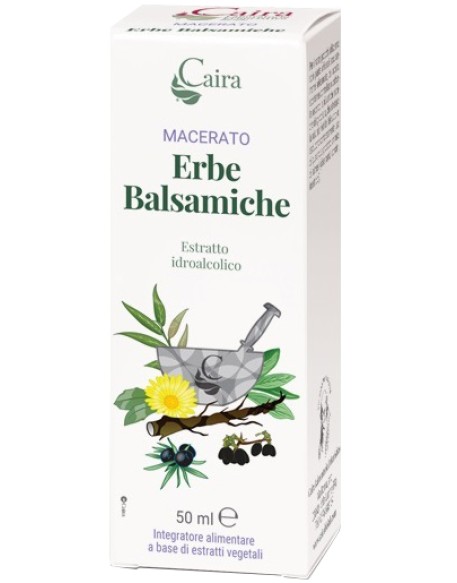 CAIRA MACERATO ERBE BALSAMICHE ESTRATTO IDROALCOLICO GOCCE 50 ML