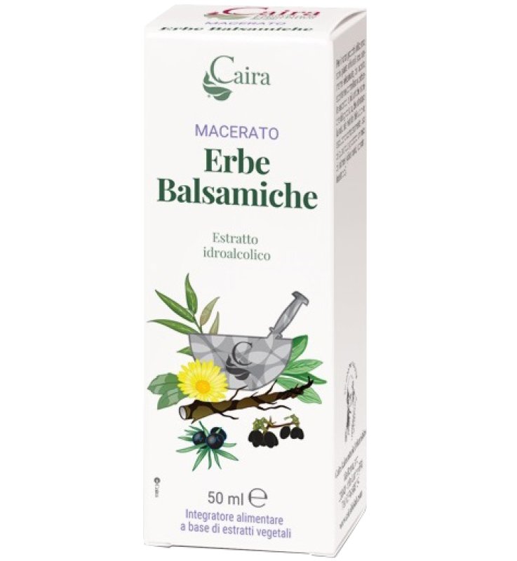CAIRA MACERATO ERBE BALSAMICHE ESTRATTO IDROALCOLICO GOCCE 50 ML CAIRA MACERATO ERBE BALSAMICHE ESTRATTO IDROALCOLICO GOCCE 50 ML