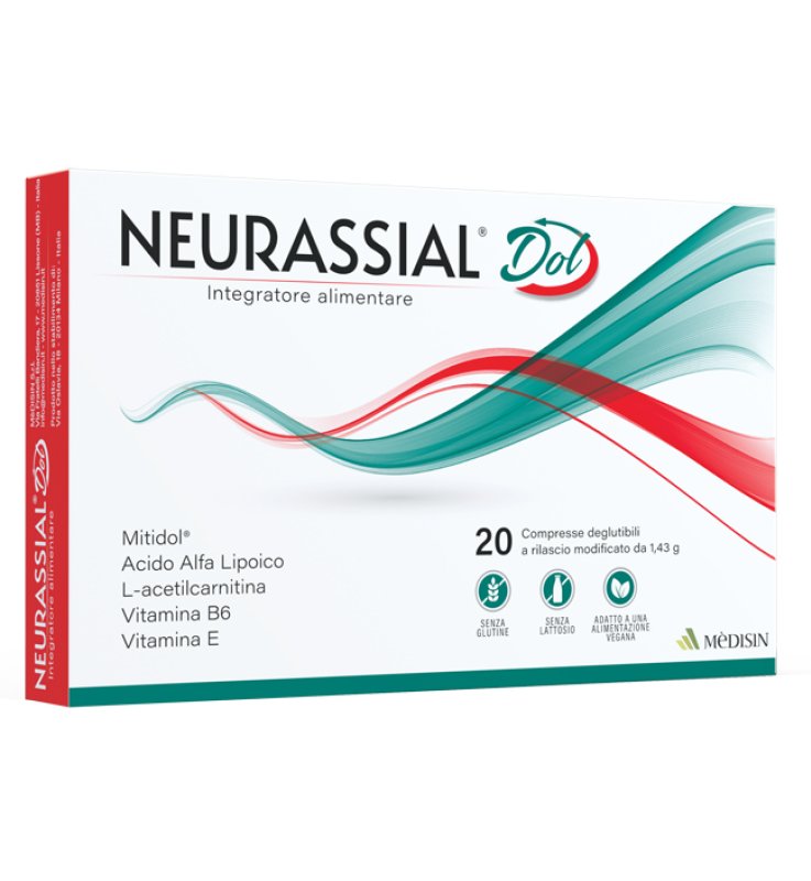 NEURASSIAL DOL 20 COMPRESSE DEGLUTIBILI A RILASCIO MODIFICATO NEURASSIAL DOL 20 COMPRESSE DEGLUTIBILI A RILASCIO MODIFICATO