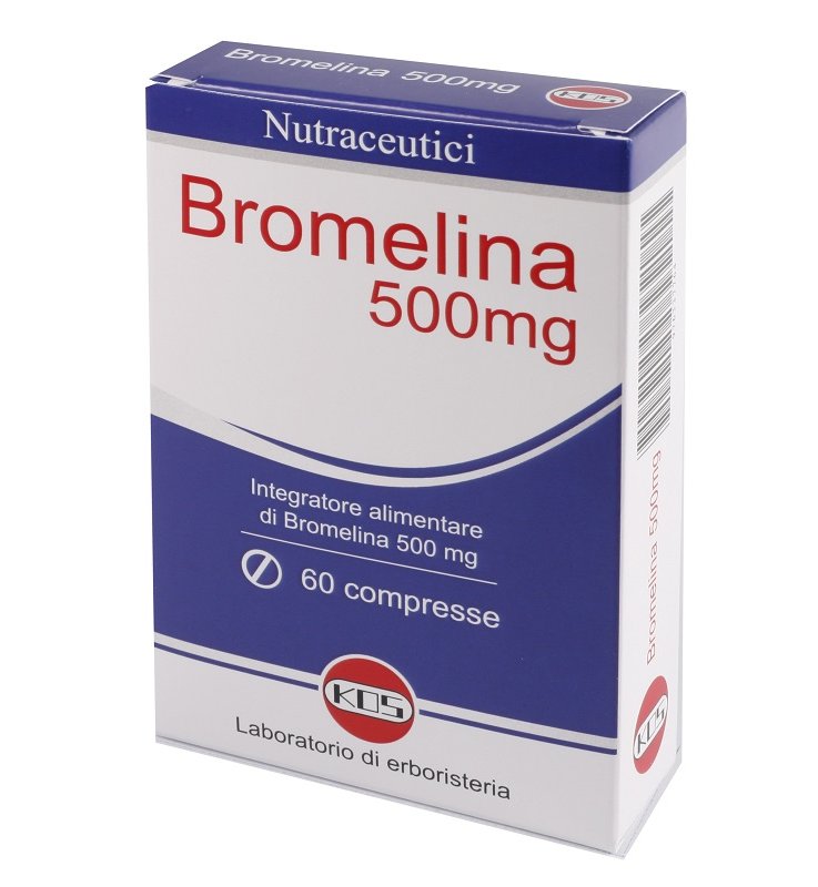 BROMELINA 500MG 60CPR KOS