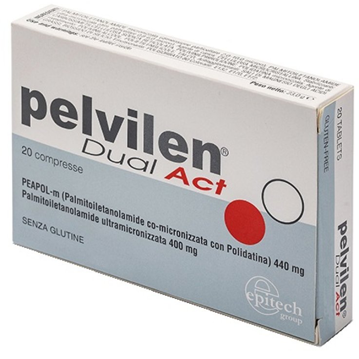 PELVILEN DUAL ACT 20 COMPRESSE PELVILEN DUAL ACT 20 COMPRESSE