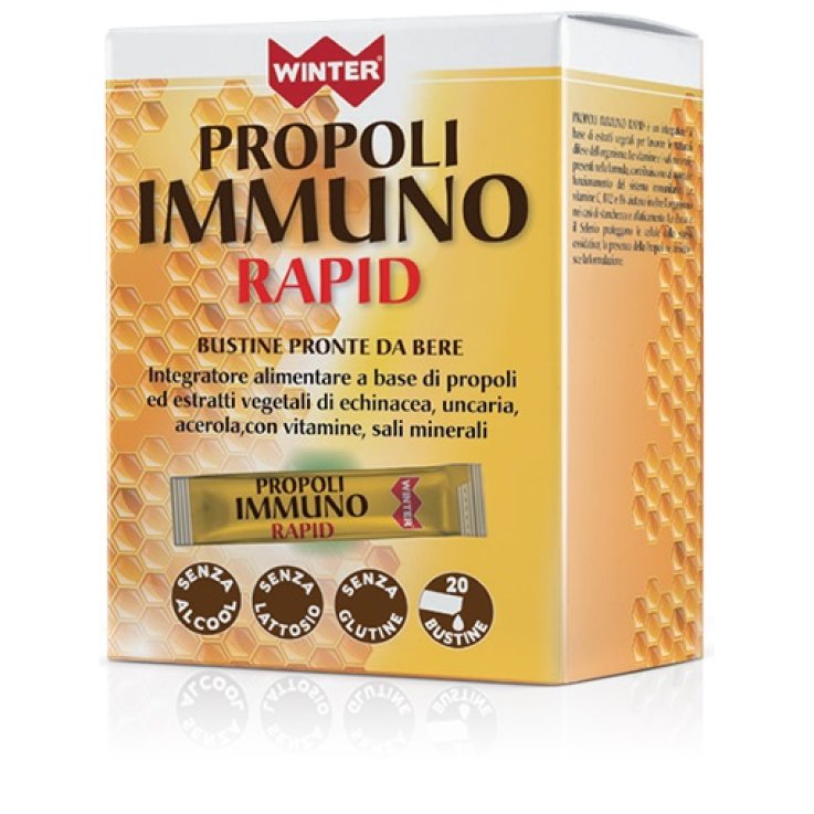 WINTER PROPOLI IMMUNO RAPID 20 BUSTINE WINTER PROPOLI IMMUNO RAPID 20 BUSTINE