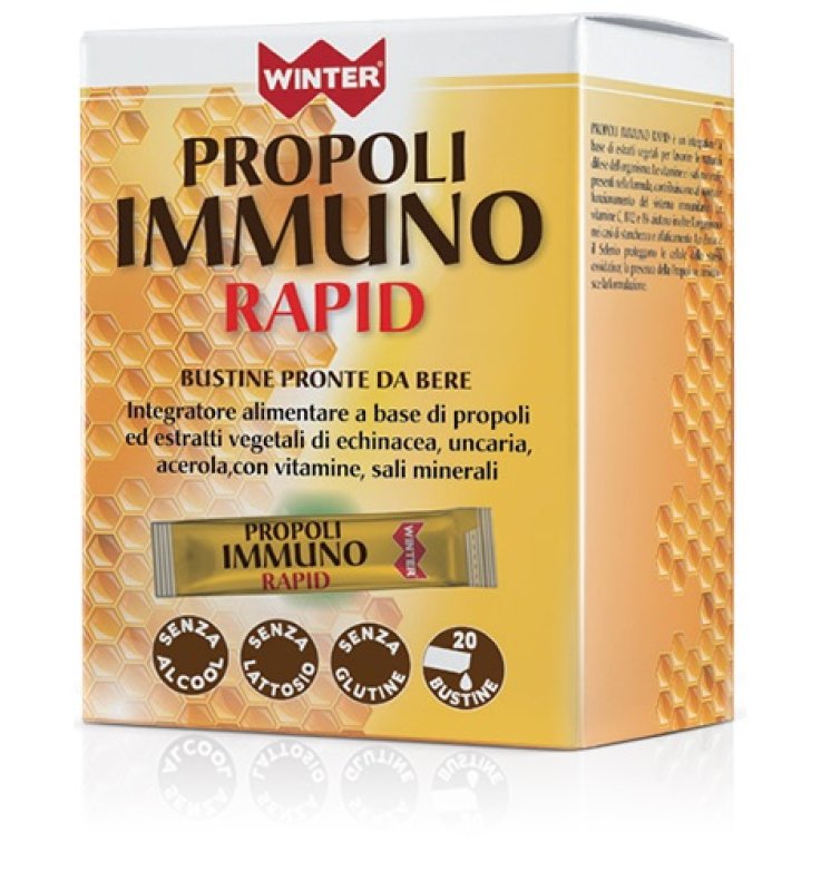 WINTER PROPOLI IMMUNO RAPID 20 BUSTINE WINTER PROPOLI IMMUNO RAPID 20 BUSTINE