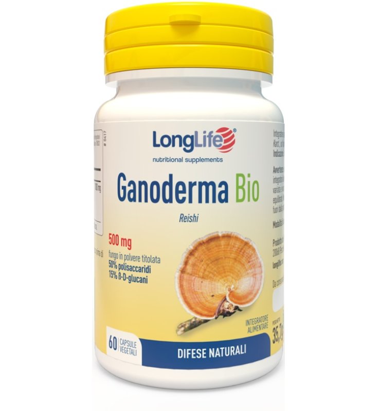 LONGLIFE GANODERMA BIO 60CPS LONGLIFE GANODERMA BIO 60CPS