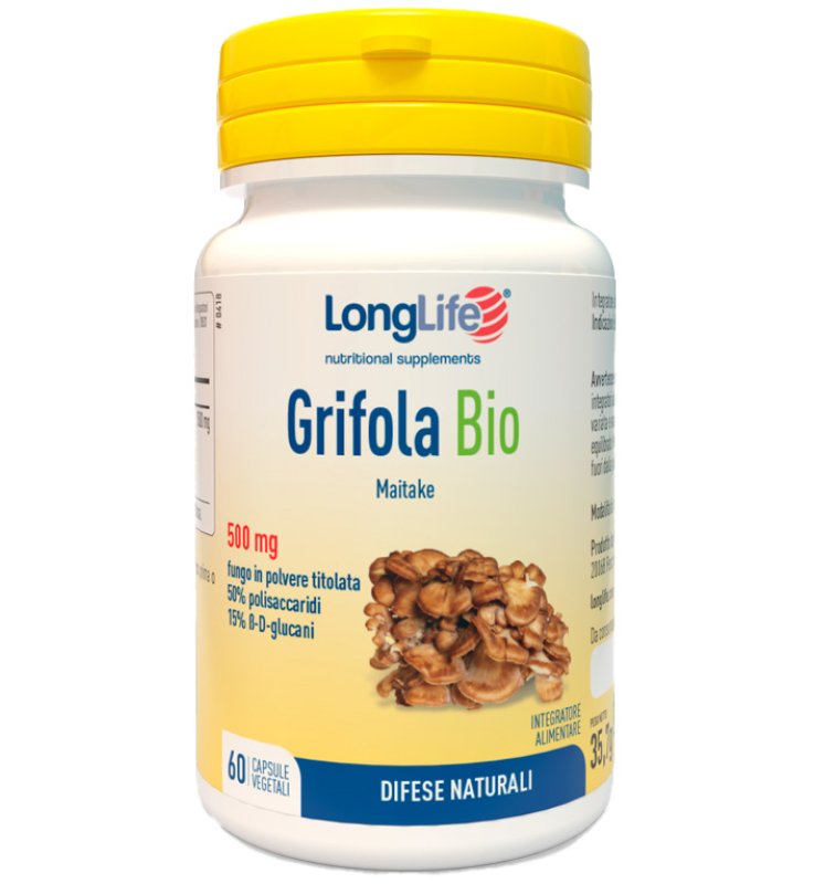 LONGLIFE GRIFOLA Bio 60 Cps LONGLIFE GRIFOLA Bio 60 Cps