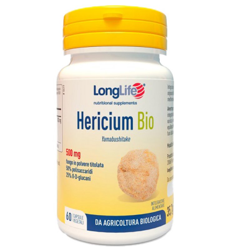LONGLIFE HERICIUM BIO 60 Cps LONGLIFE HERICIUM BIO 60 Cps