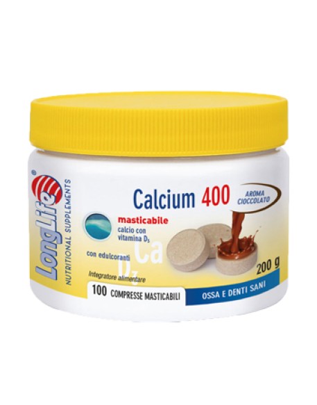 LONGLIFE CALCIUM CACAO 100Cpr