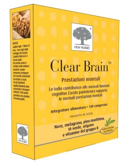 CLEAR BRAIN 120CPR