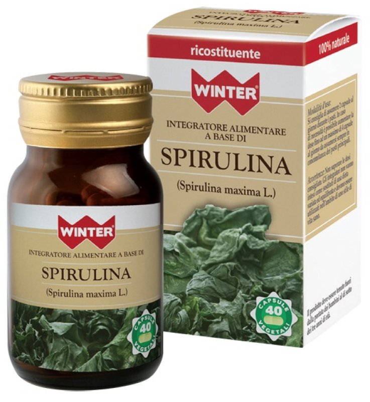 WINTER SPIRULINA 40 CAPSULE VEGETALI WINTER SPIRULINA 40 CAPSULE VEGETALI