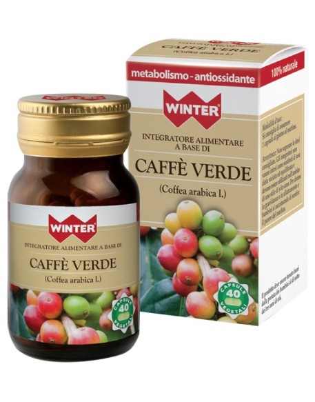 WINTER CAFFE'VERDE 40 CAPSULE VEGETALI