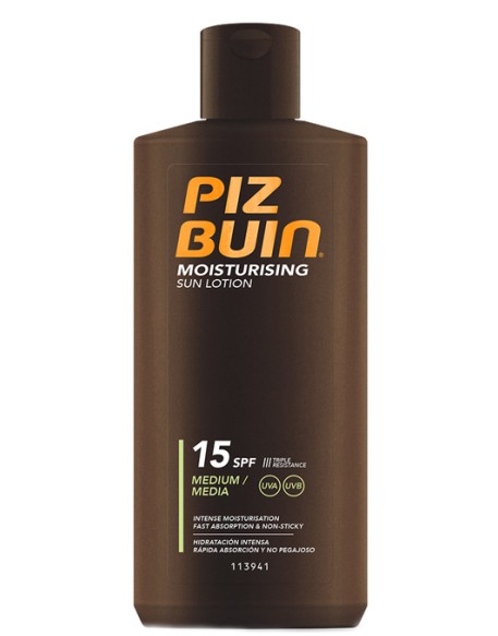 PIZ BUIN MOISTURISING FLUIDA CORPO SPF15 200 ML