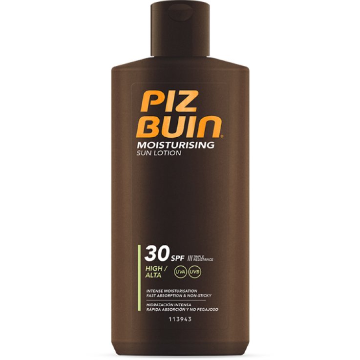 PIZ BUIN MOISTURISING FLUIDA CORPO SPF30 200 ML PIZ BUIN MOISTURISING FLUIDA CORPO SPF30 200 ML