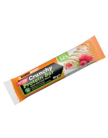 CRUNCHY PROTEINBAR RASPBER 40G