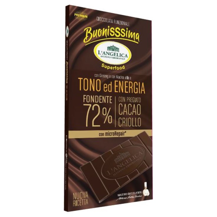 L'ANGELICA TAVOLETTA FUNZIONALE TONO ENERGIA 80 G L'ANGELICA TAVOLETTA FUNZIONALE TONO ENERGIA 80 G