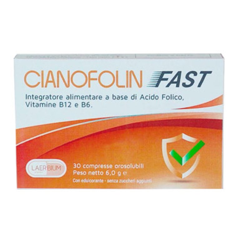 CIANOFOLIN FAST 30 COMPRESSE OROSOLUBILI CIANOFOLIN FAST 30 COMPRESSE OROSOLUBILI