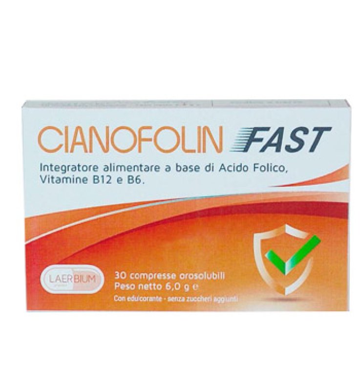 CIANOFOLIN FAST 30 COMPRESSE OROSOLUBILI