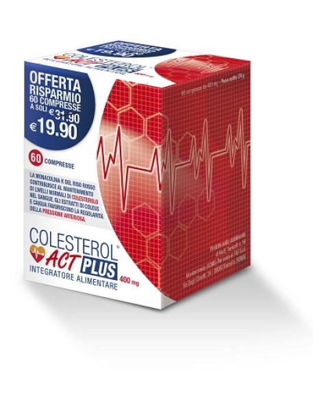 COLESTEROL ACT PLUS 60 COMPRESSE