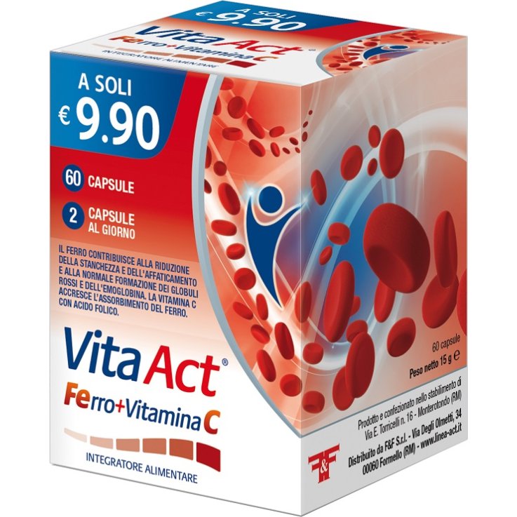 VITA ACT FERRO+VIT C 60CPS VITA ACT FERRO+VIT C 60CPS