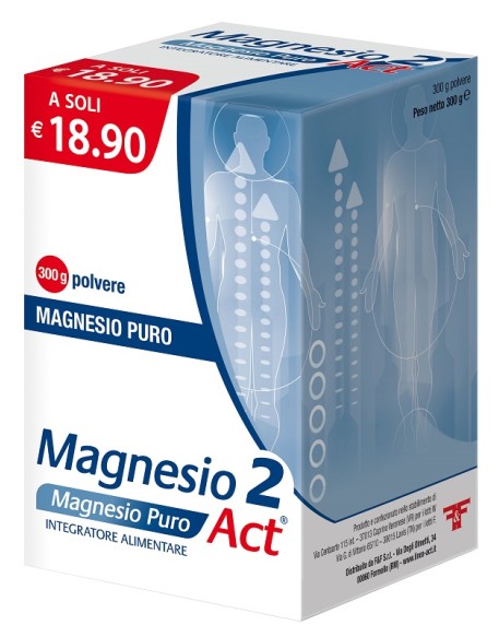 MAGNESIO 2 ACT MG PURO 300 G
