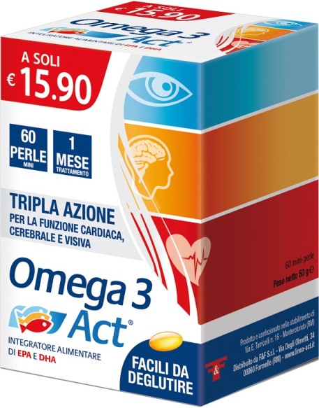 OMEGA 3 ACT 60PRL 540MG