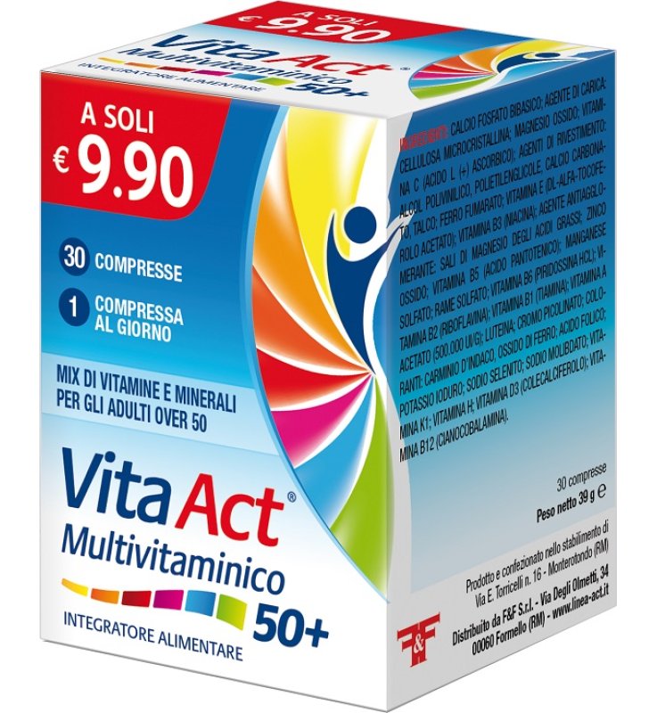 VITA ACT 50+ MULTIVITAMINICO 30 COMPRESSE