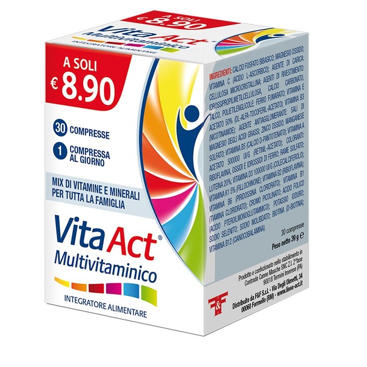 VITA ACT MULTIVITAMINICO 30CPR VITA ACT MULTIVITAMINICO 30CPR