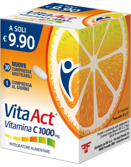 VITA ACT VITAMINA C 1000MG