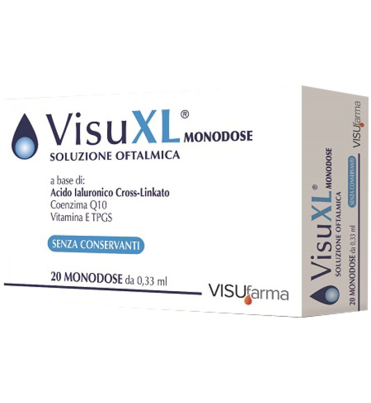 VISUXL MONODOSE SOLUZIONE OFTALMICA 20 PEZZI 0,33 ML VISUXL MONODOSE SOLUZIONE OFTALMICA 20 PEZZI 0,33 ML
