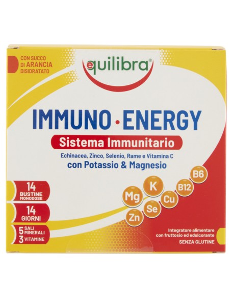 IMMUNO ENERGY POTASSIO & MAGNESIO 14 BUSTINE