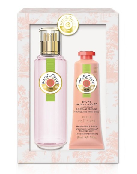 ROGER&GALLET MINI DUO FIGUIER EAU DE TOILETTE 30 ML + HAND CREAM 30 ML