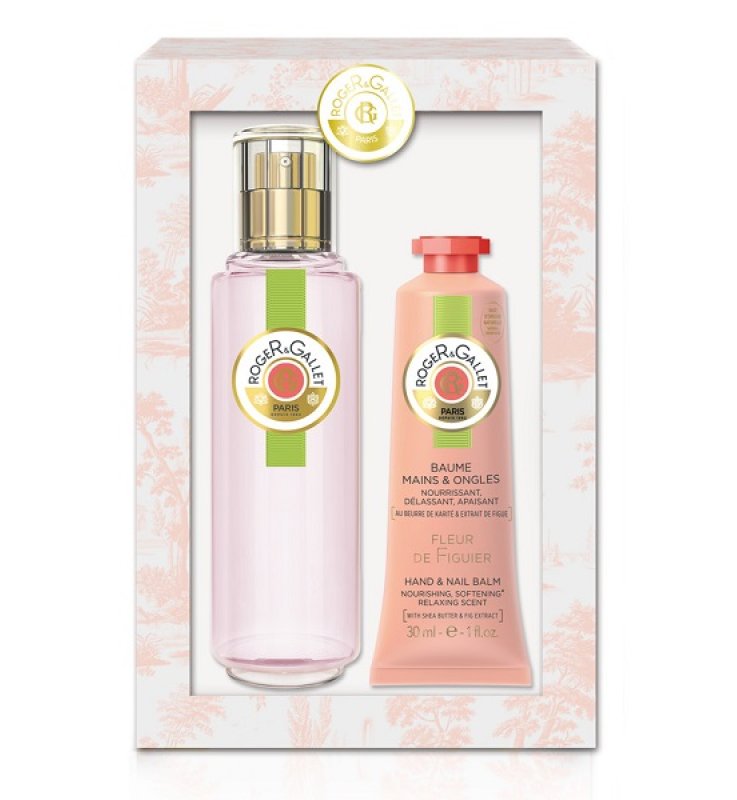 ROGER&GALLET MINI DUO FIGUIER EAU DE TOILETTE 30 ML + HAND CREAM 30 ML