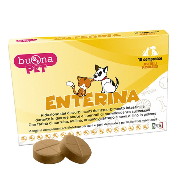 BUONAPET ENTERINA 10 COMPRESSE