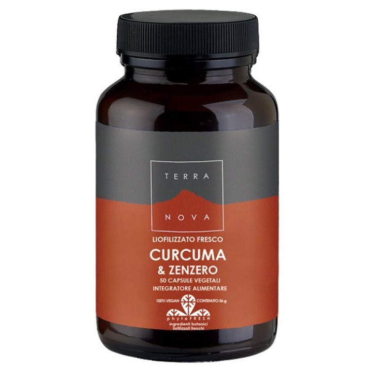 TERRANOVA CURCUMA 400MG/ZENZERO 200MG 50 CAPSULE TERRANOVA CURCUMA 400MG/ZENZERO 200MG 50 CAPSULE