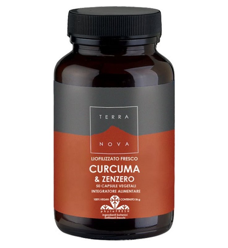 TERRANOVA CURCUMA 400MG/ZENZERO 200MG 50 CAPSULE TERRANOVA CURCUMA 400MG/ZENZERO 200MG 50 CAPSULE