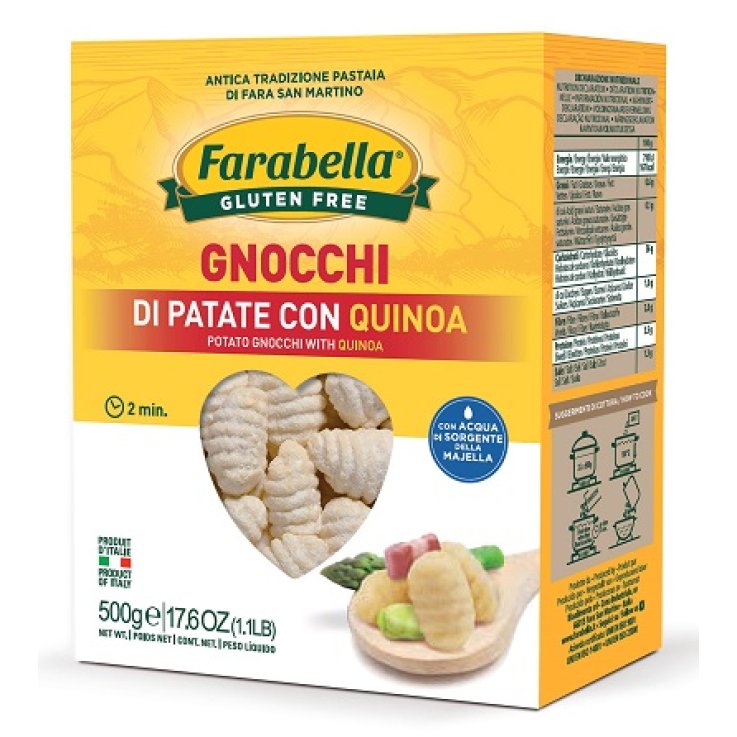 FARABELLA Gnocc.Pat Quinoa500g FARABELLA Gnocc.Pat Quinoa500g