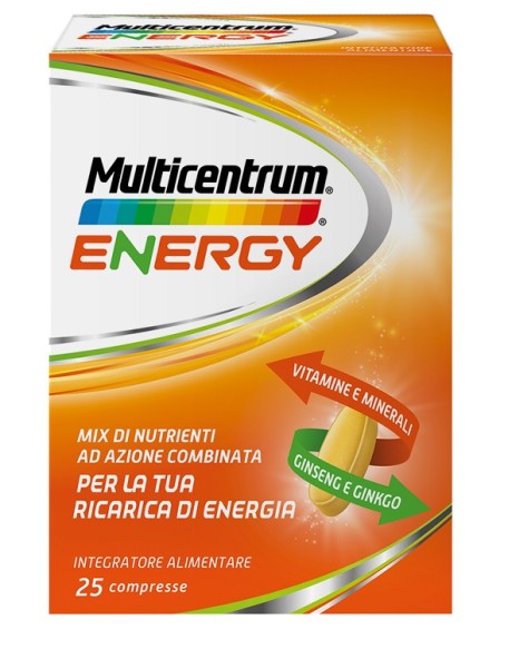 MULTICENTRUM MC ENERGY 25 COMPRESSE