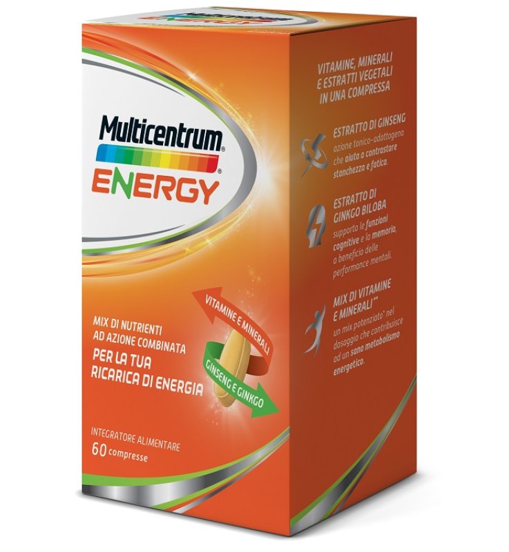 MULTICENTRUM MC ENERGY 60 COMPRESSE