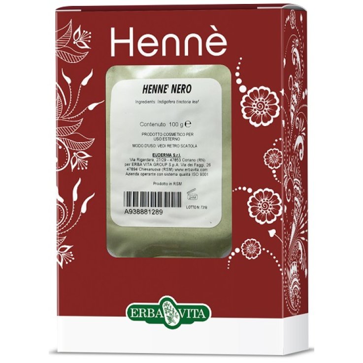 HENNE Color Cap.Nero 100g EBV HENNE Color Cap.Nero 100g EBV