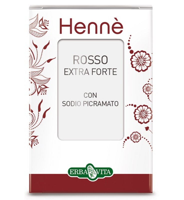 HENNE COLORANTE CAPELLI ROSSO NATURALE EXTRA FORTE