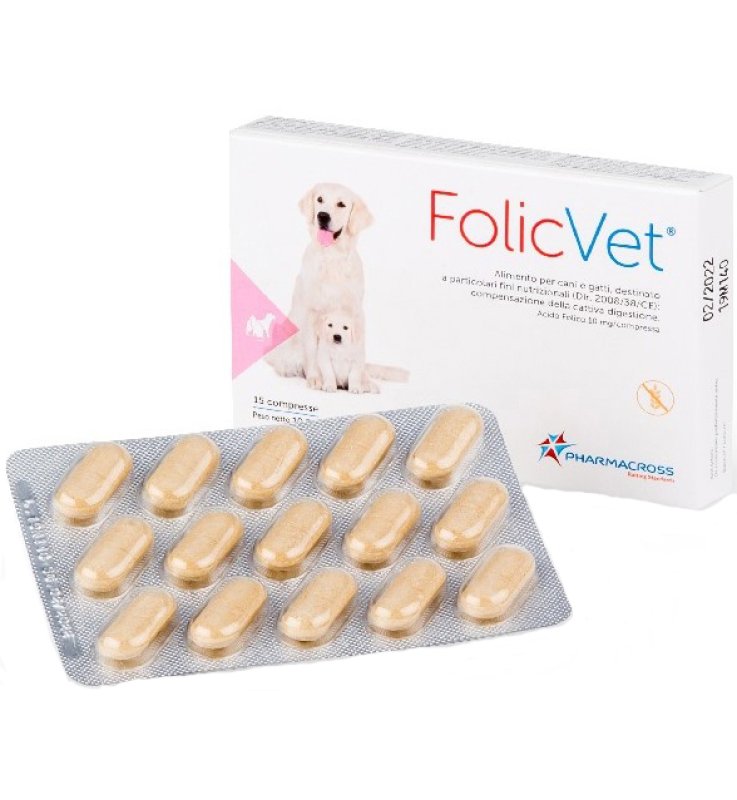 FOLICVET 15 COMPRESSE