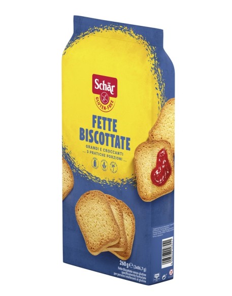 SCHAR FETTE BISCOTTATE 260G