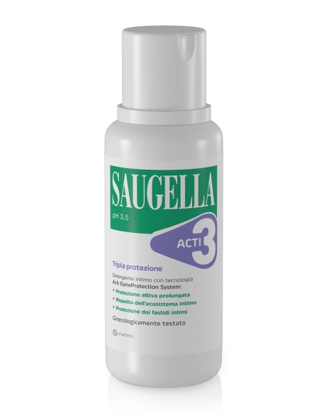 SAUGELLA ACTI3 DETERGENTE INTIMO 250 ML