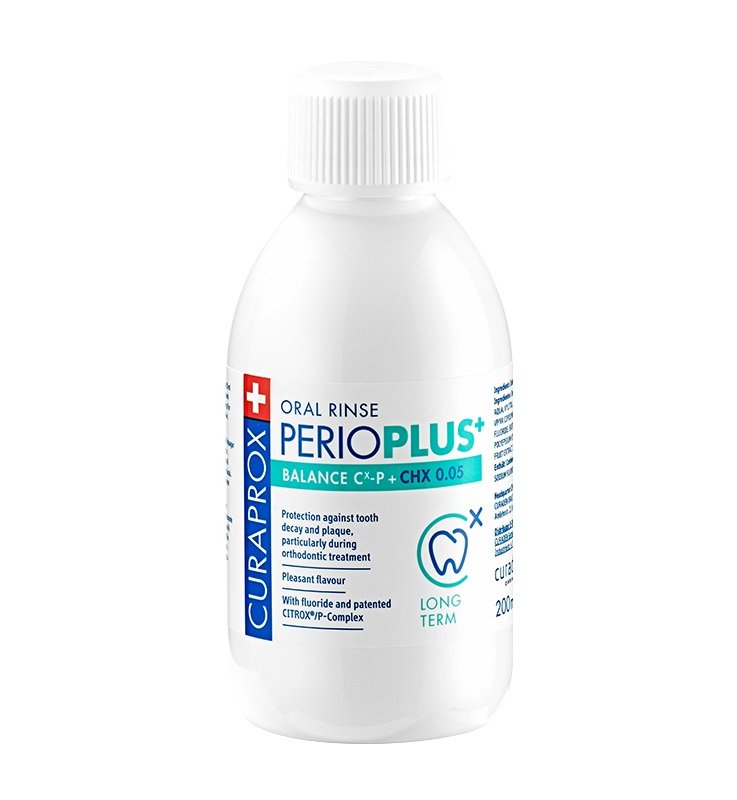 CURAPROX PERIOPLUS+ BALANCE CHX 0,05% 200 ML CURAPROX PERIOPLUS+ BALANCE CHX 0,05% 200 ML