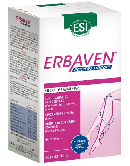 ERBAVEN 16 POCKET DRINK 320ML