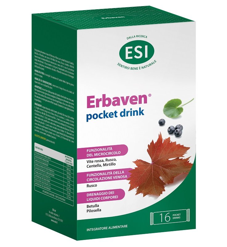 ERBAVEN 16 POCKET DRINK 320ML